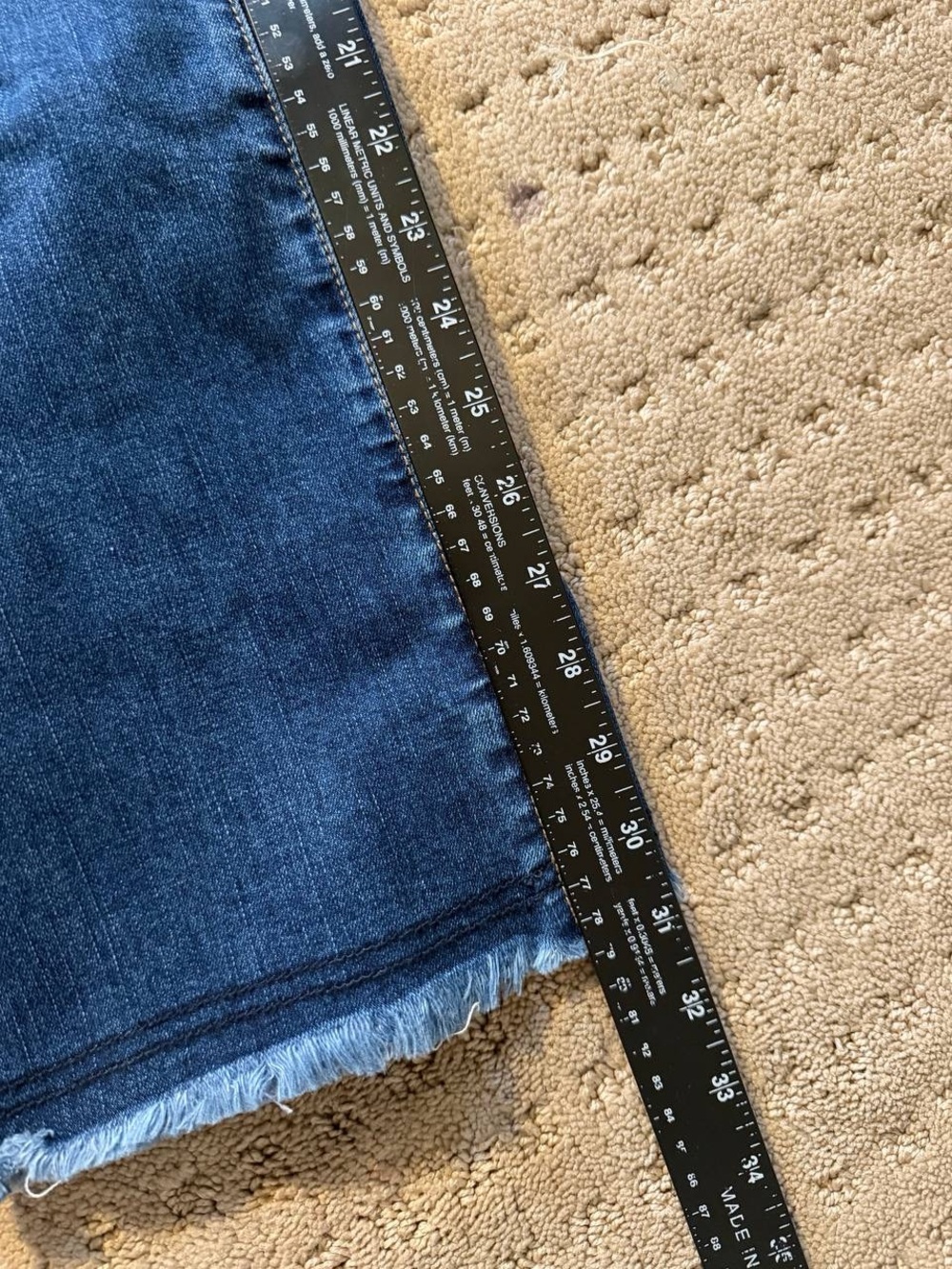 Flamingals Women’s Dark Blue Mid Waist Bootcut Jeans S - Picture 3 of 5